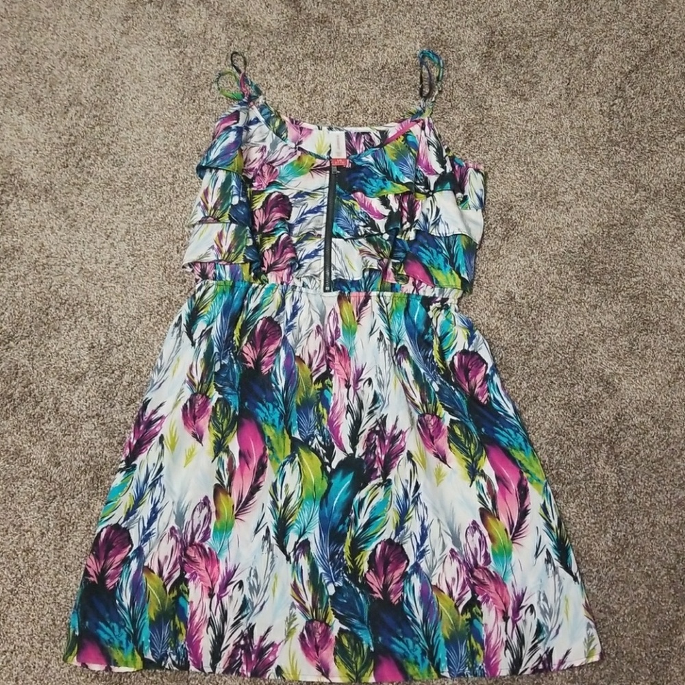 Sleeveless Juniors Mini Dress